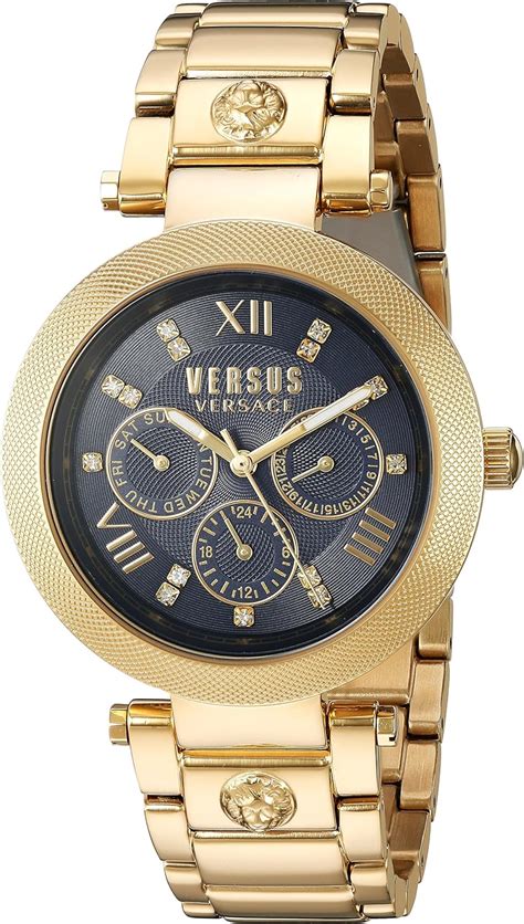 versus versace uhren|Versace leather watch.